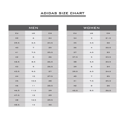 adidas ph size chart.